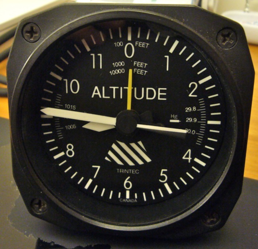 Trintec Classic Desk Alarm Clock  8.9cm - Altimeter (DM60)  In Stock image 0